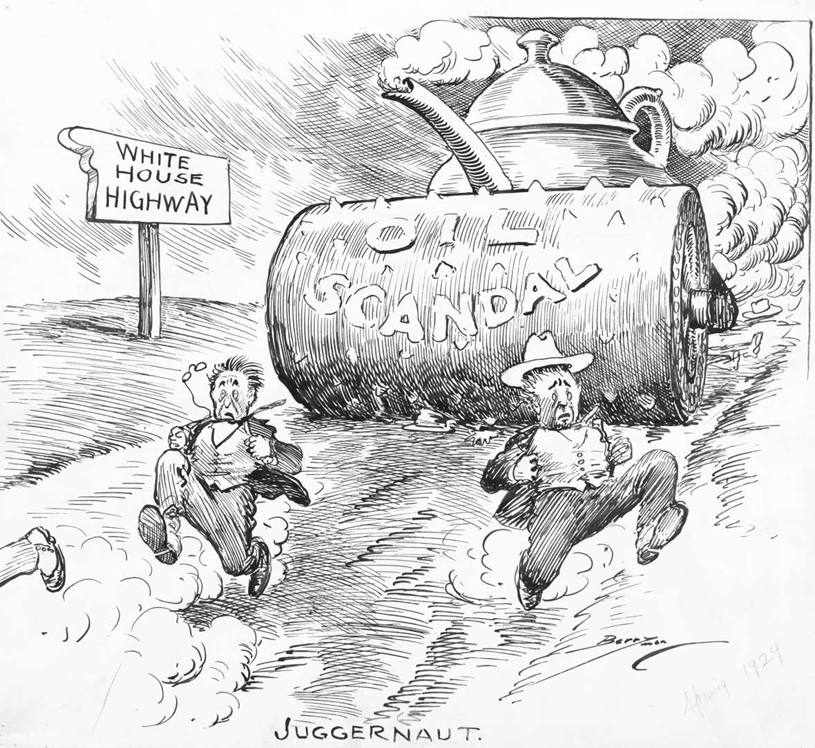 Teapot Dome, the U.S. Marines and a President's Reputation | WyoHistory.org