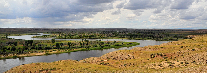 The Green River at Seedskadee National Wildlife Refuge. USFWS photo.