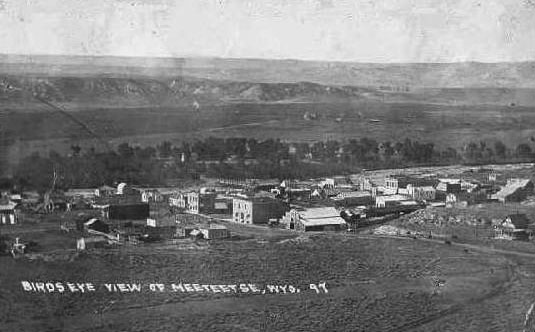 Meeteetse, 1897. Wyoming State Archives.