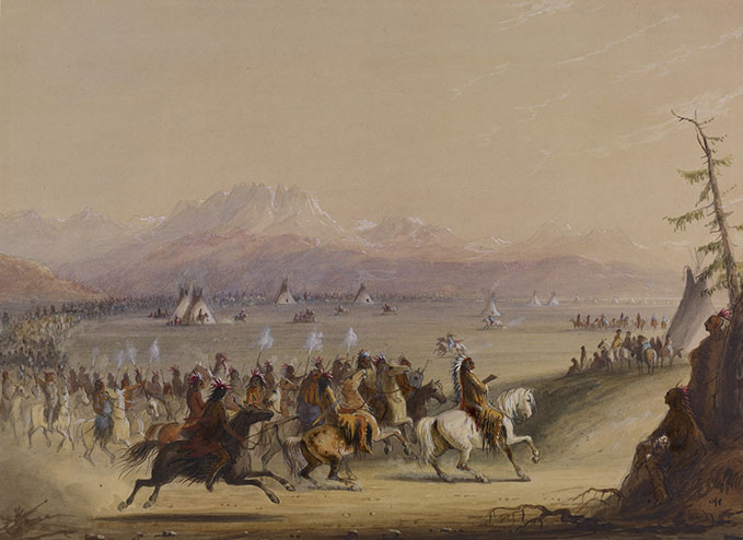 An Artist and the Fur Trade: the Wyoming Paintings of Alfred Jacob ...