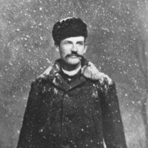 Frank Canton, pictured here in his winter coat. Johnson County Library photo