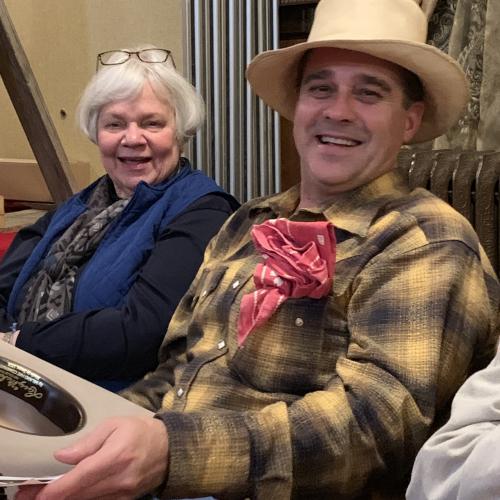 Lynn Houze with Jeremy Johnston