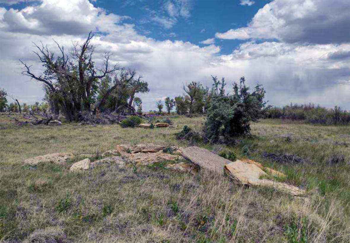 Green River Station was a bustling place in the 1850s and ’60s, but little remains of it today. Emilio Sanchez photo.