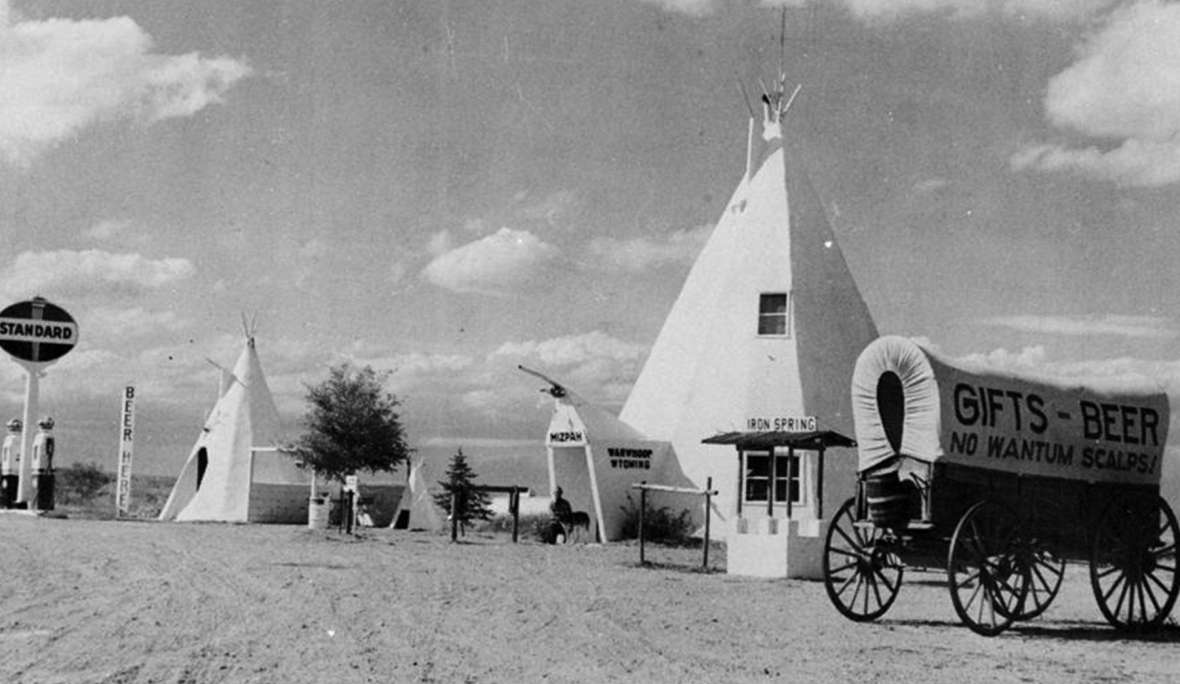 By the 1930s many tourist attractions including the Warwhoop with its racially insensitive covered wagon near Egbert, Wyo., east of Cheyenne, had sprung up along the route.