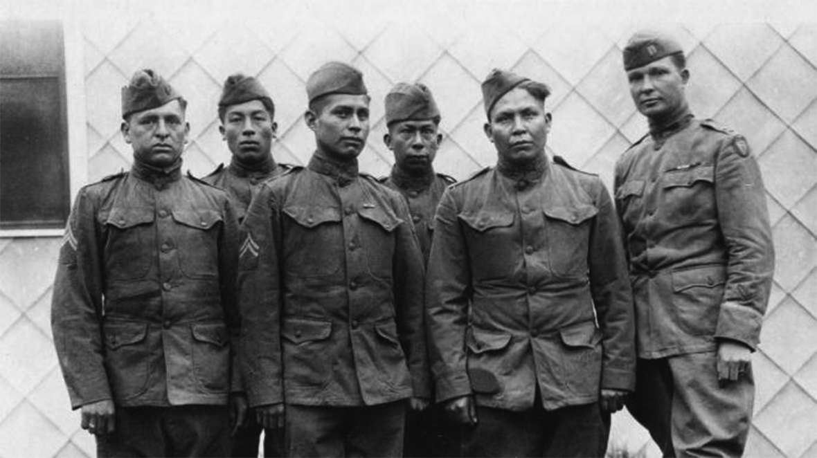 Choctaw code talkers, World War I. The History Channel.