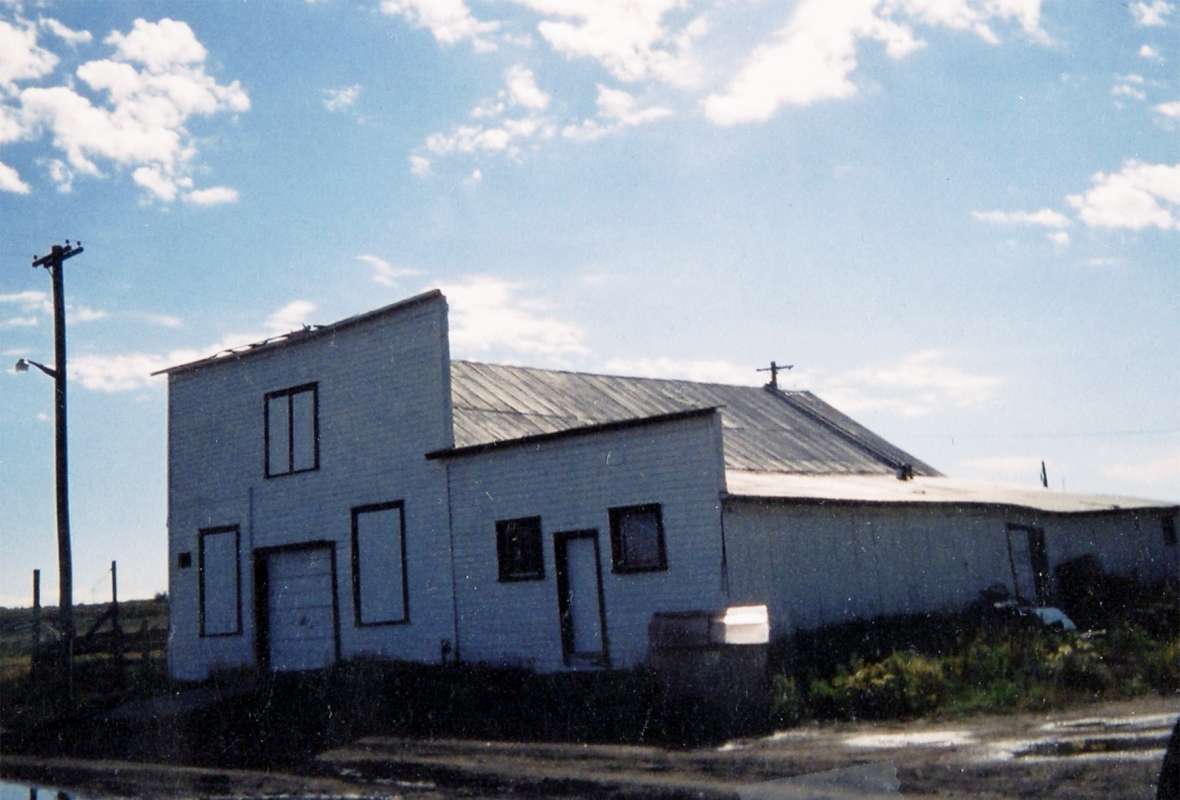 The Trabings first opened a small store in Medicine Bow in 1869. Eventually they sold a large establishment there to J. W. Hugus in 1880. One of the Trabing buildings in Medicine Bow, shown here, still stands today. Author photo.