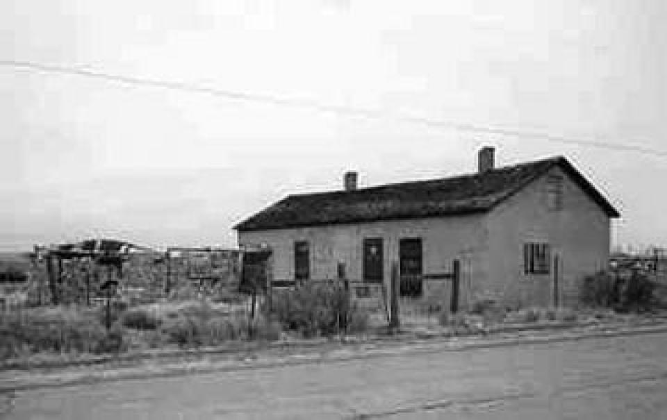 Granger Stage Station. Wyoming SHPO photo.