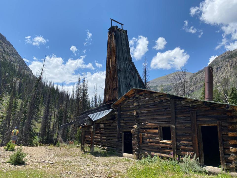 The Tumlum Mine at Kirwin, today. Brian Beauvais photo. 