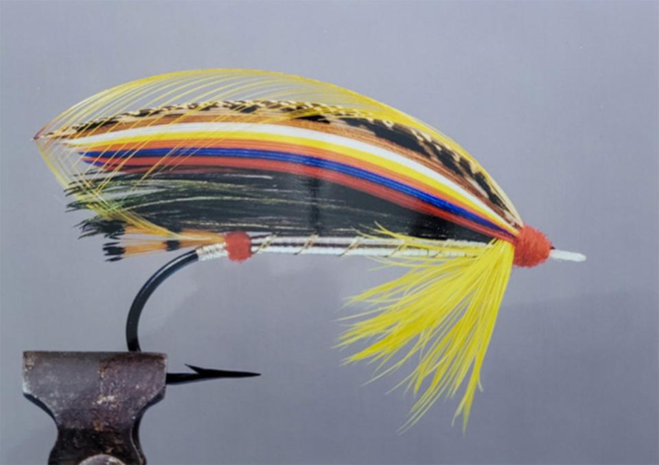 The Helmsdale Doctor is one of Marvin Nolte’s favorite classic flies to tie. Author photo.