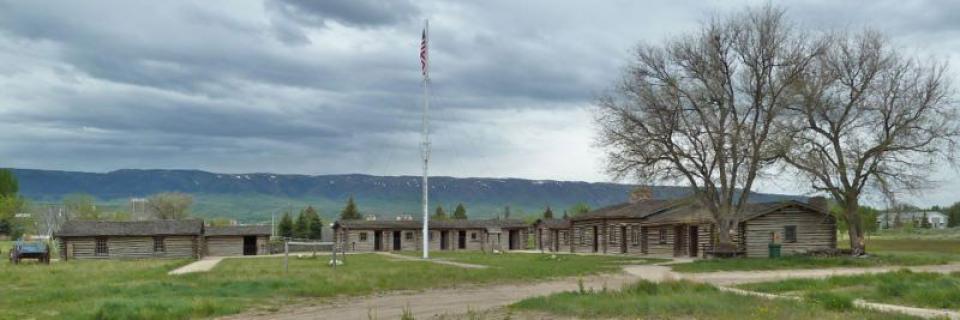 Fort Caspar in early spring. John Stanton photo.