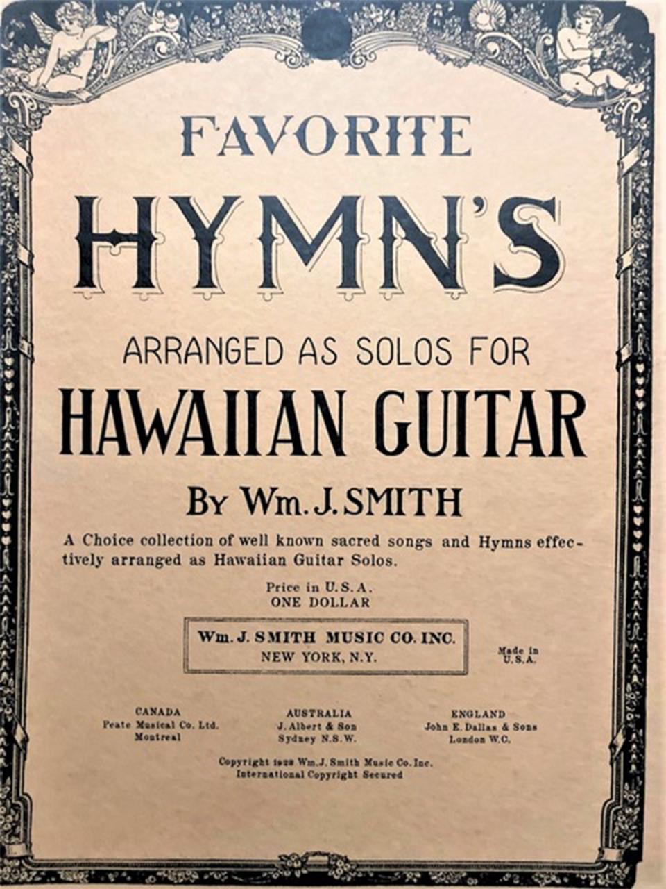 Song books for Hawaiian music, both religious and secular, were a mainstay for music at home in Wyoming parlors as well as the rest of the country. Author’s collection.