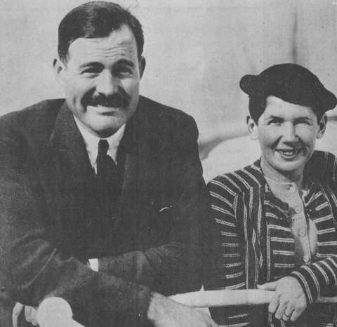 Ernest and Pauline en route from Europe to Wyoming, 1934. Casper College Western History Center.