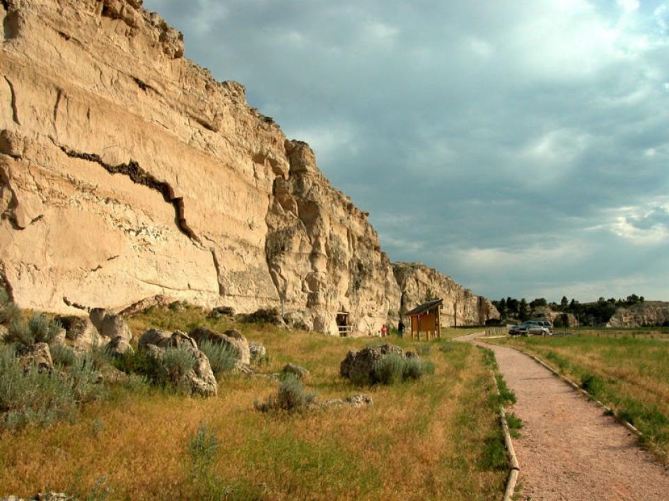 Register Cliff today. National Park Service.