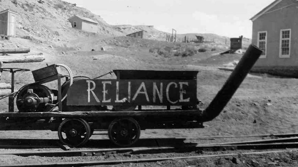 The Union Pacific Coal Company town of Reliance, Wyo., was founded in 1911 when excavation began on its No. One Mine. A few hundred people live there today, though the mines have been closed since 1955. Sweetwater County Historical Museum.