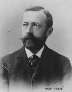 Otto Franc in a portrait taken in New York, 1890, 12 years after he first came to Wyoming.  Billings, Mont. Public Library. 