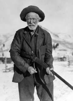 Blll Manning, shown here around 1920, led the posse that first confronted the Bannock party south of Jackson Hole 25 years earlier. Jackson Hole Historical Society and Museum. 